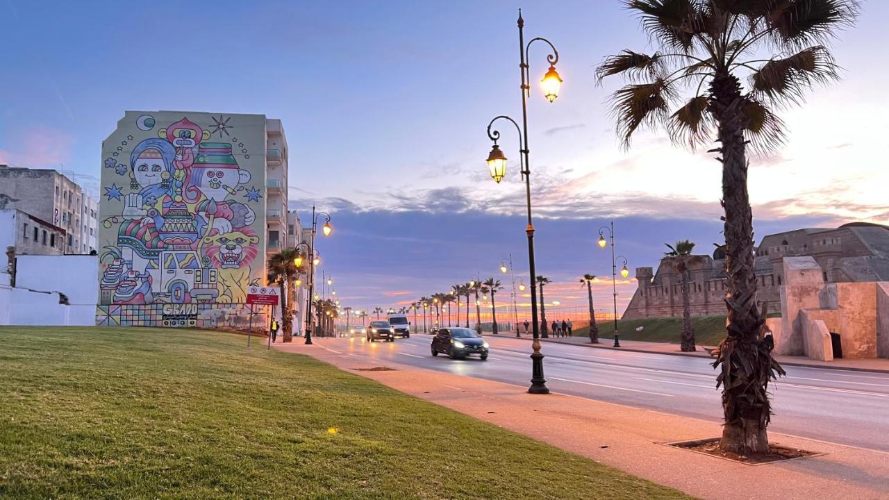 Suitouiss - Ocean 1 - Appartement Centre Ville Au Front De Mer Rabat Exterior foto